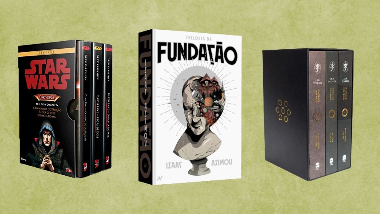 Darth Bane, Jogos Vorazes e muito mais: 7 boxes com trilogias fantásticas