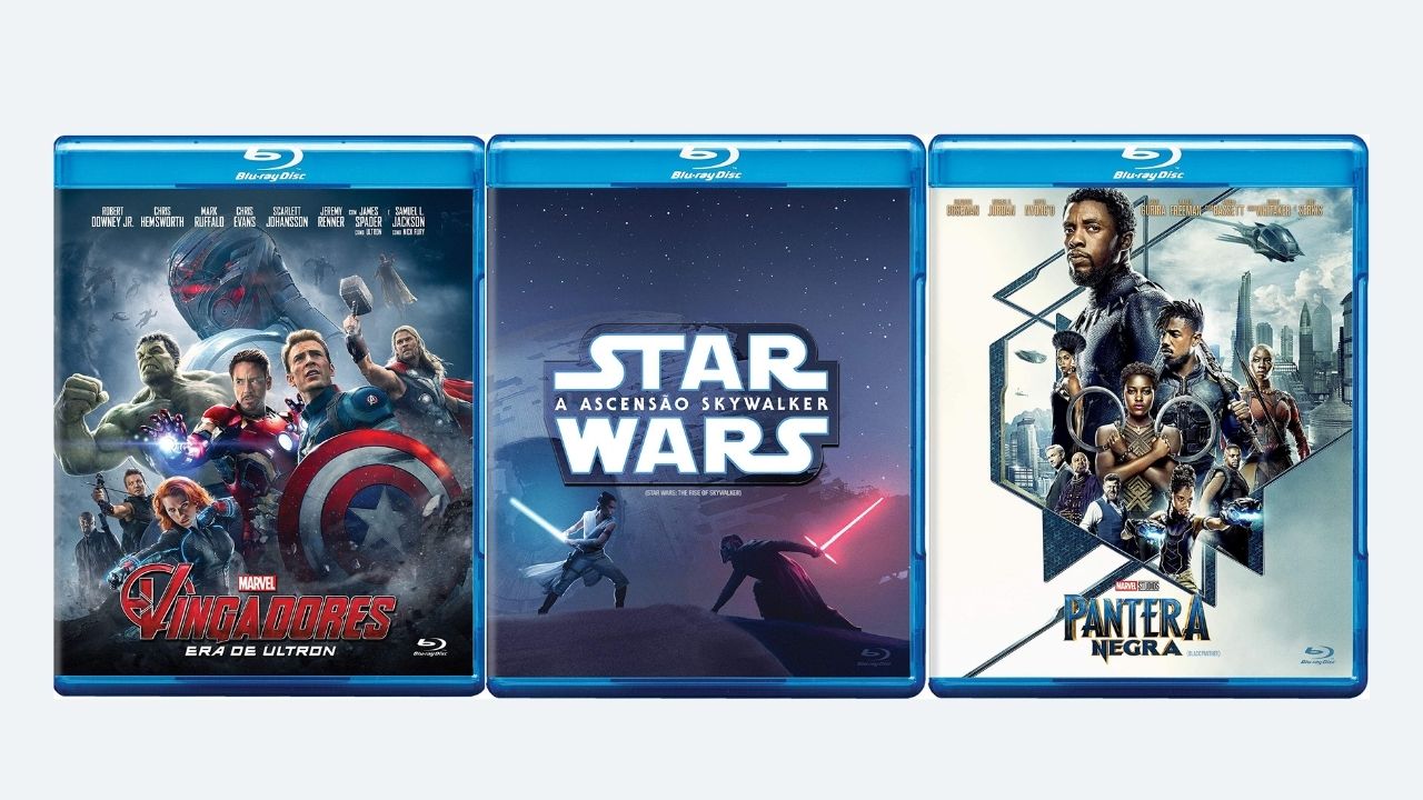 De Star Wars a Vingadores: 15 produções em Blu-ray com descontos imperdíveis