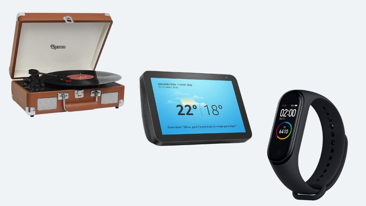 Echo Show 8, kindle, relógio inteligente e mais: 7 itens que vão facilitar a sua rotina