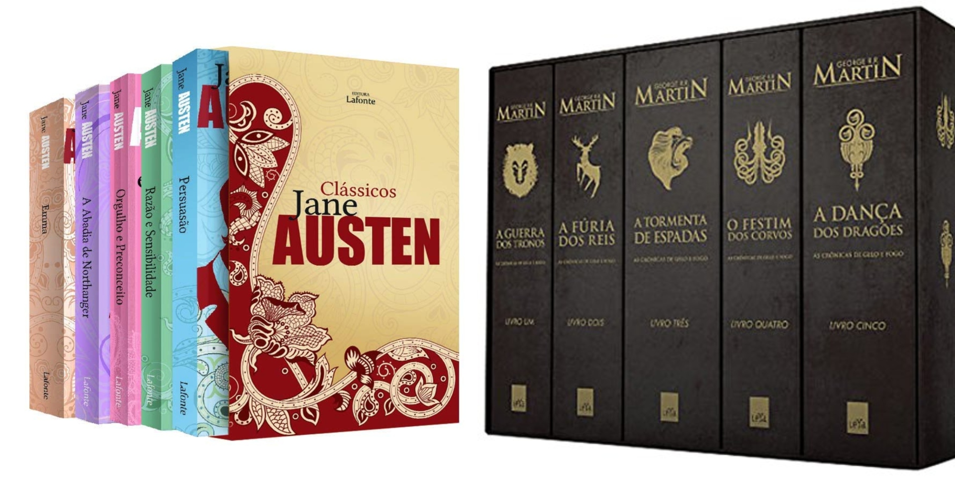 Livros de capa dura colecionáveis