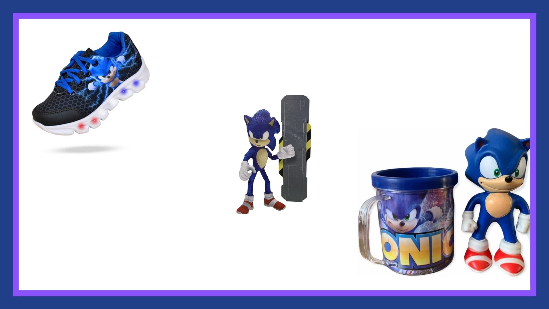 Sonic: confira itens fantásticos para a sua coleção de um dos personagens mais irados de todos