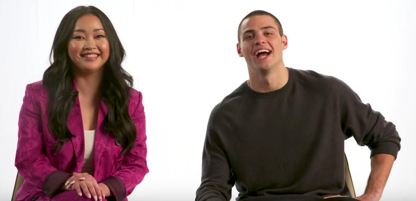 Lana Condor e Noah Centineo falam em português em novo vídeo da Netflix
