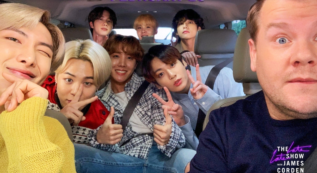 BTS irá participar do Carpool Karaoke com James Corden