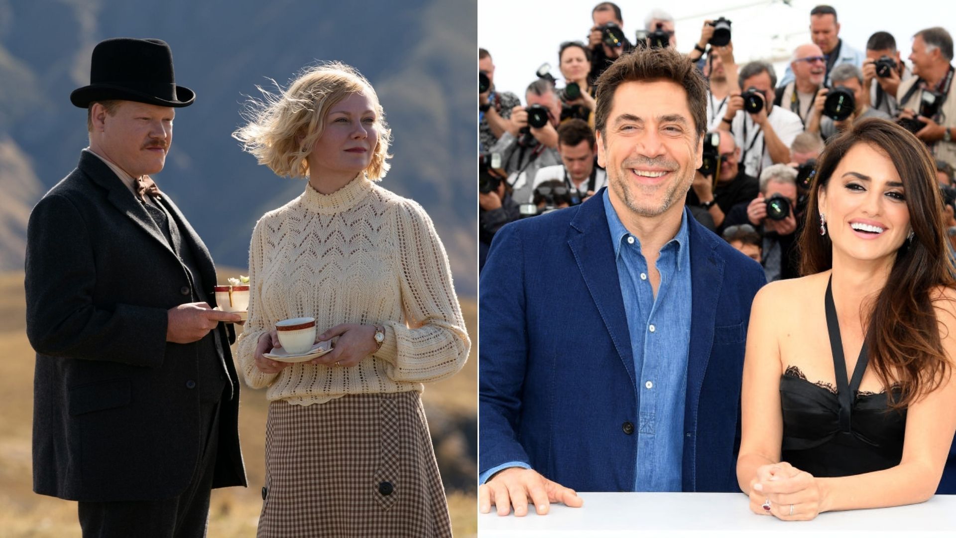 Juntos dentro e fora das telas, Kirsten Dunst e Jesse Plemons disputarão o Oscar 2022