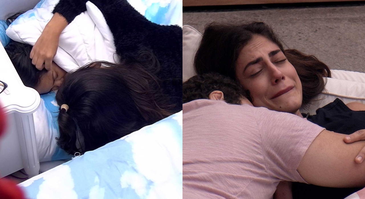 BBB20: Antes da Prova do Líder, Mari e Flayslane caem no choro
