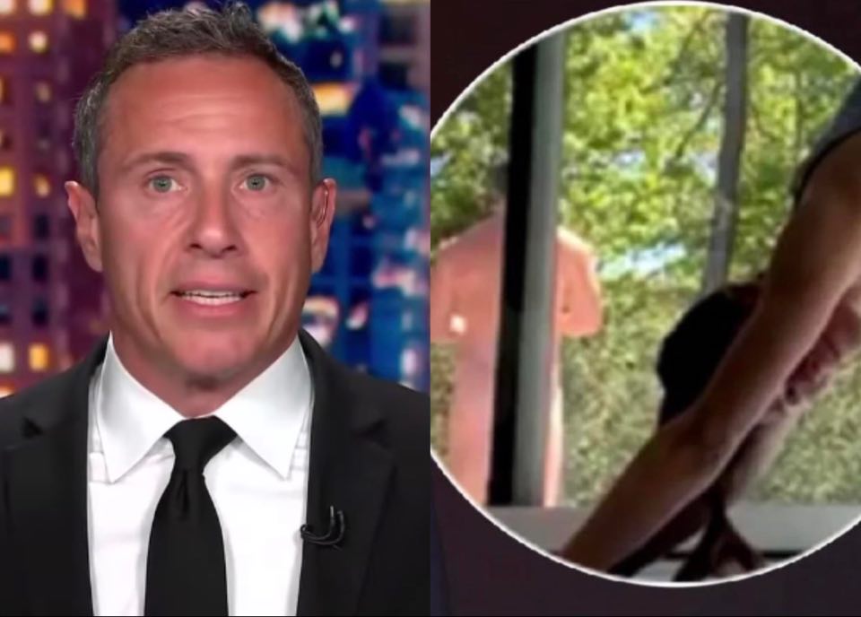 Apresentador da CNN aparece pelado ao fundo da live de yoga da esposa