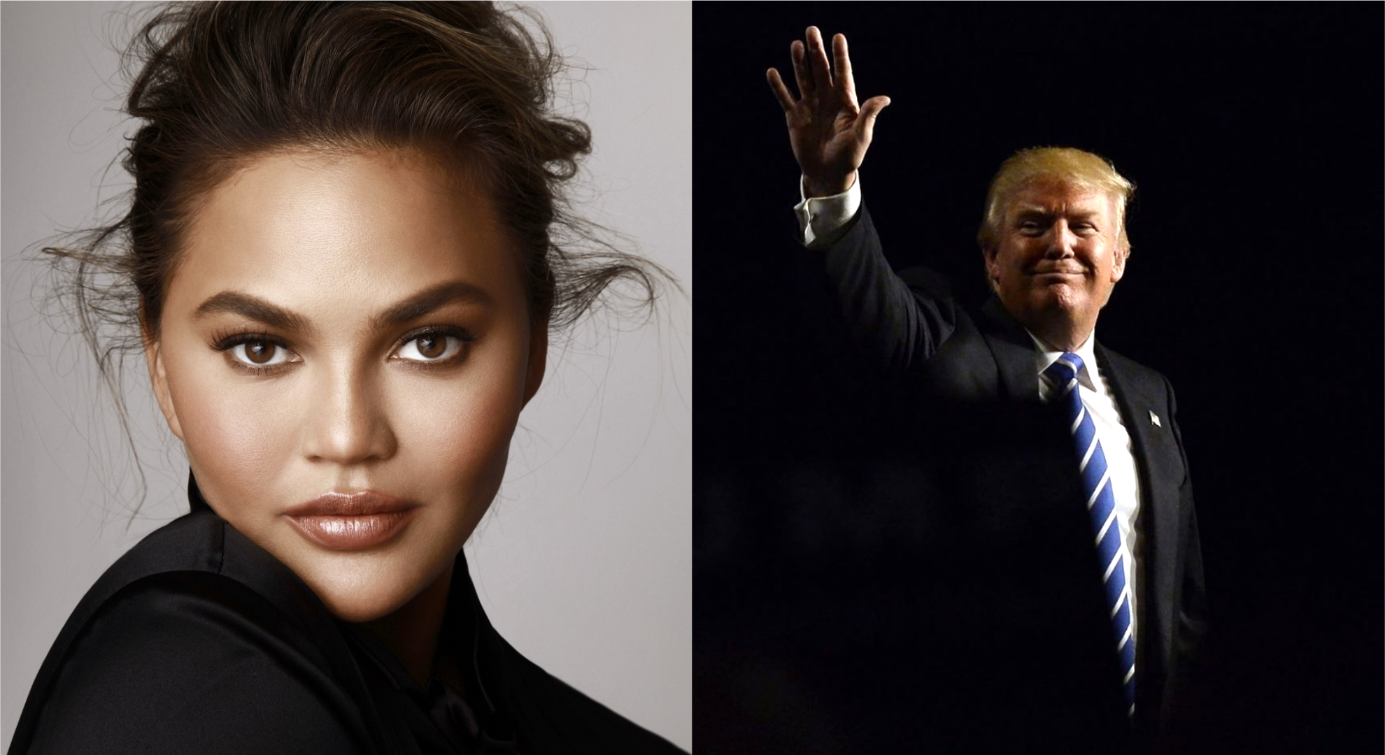 Chrissy Teigen responde Donald Trump após ser xingada de ”boca suja”