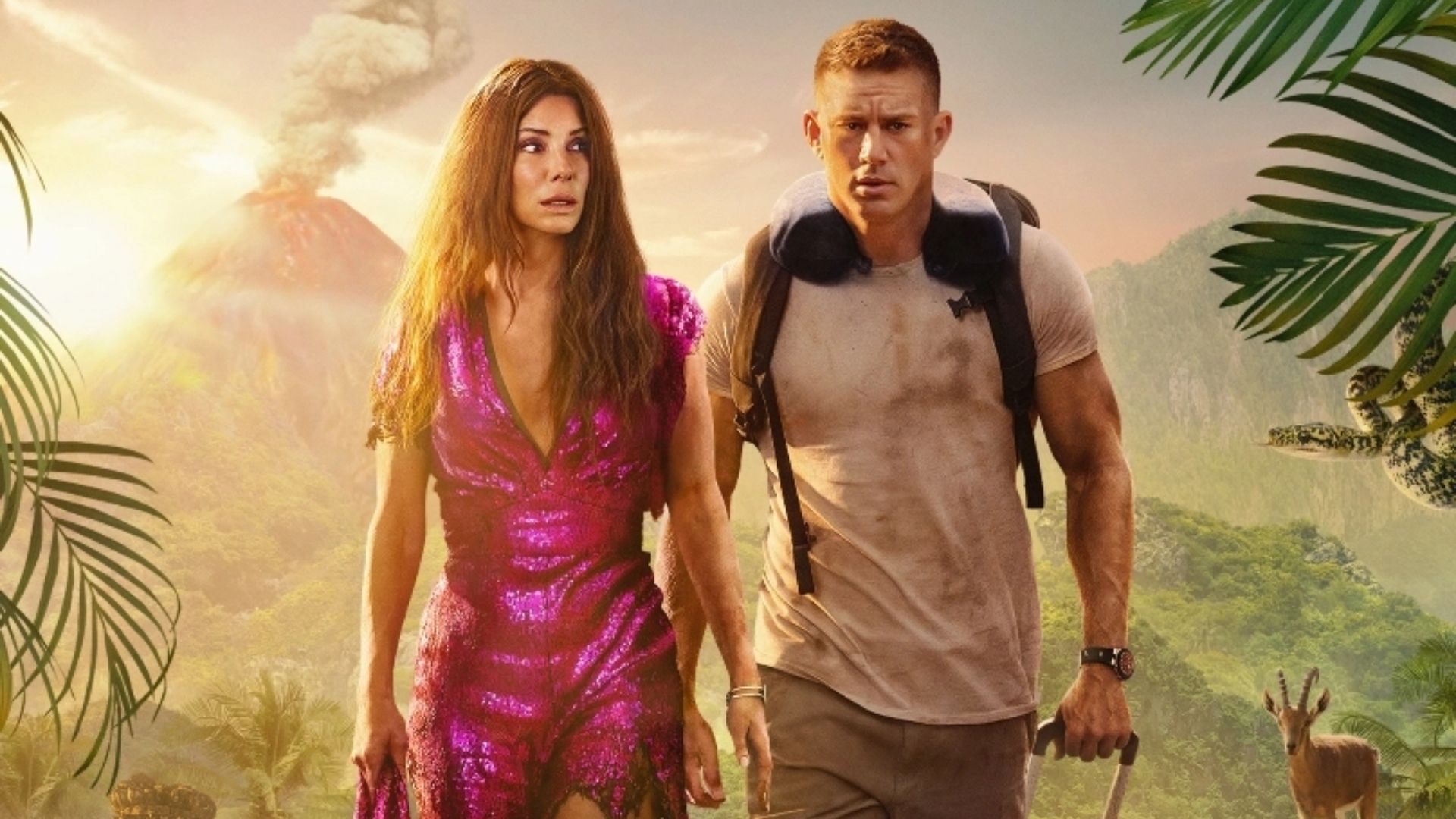 “Cidade Perdida” ganha novo clipe com Sandra Bullock passando perrengues na selva; veja