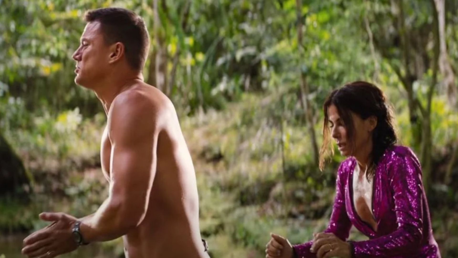Sandra Bullock fala sobre ver Channig Tatum totalmente pelado em cena de “Cidade Perdida”