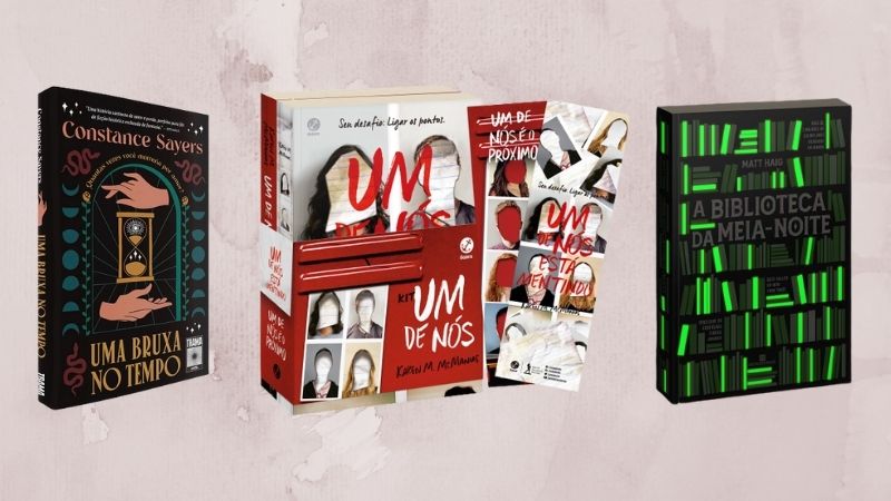Suspense, romance, terror e mais: 15 lançamentos e pré-lançamentos imperdíveis