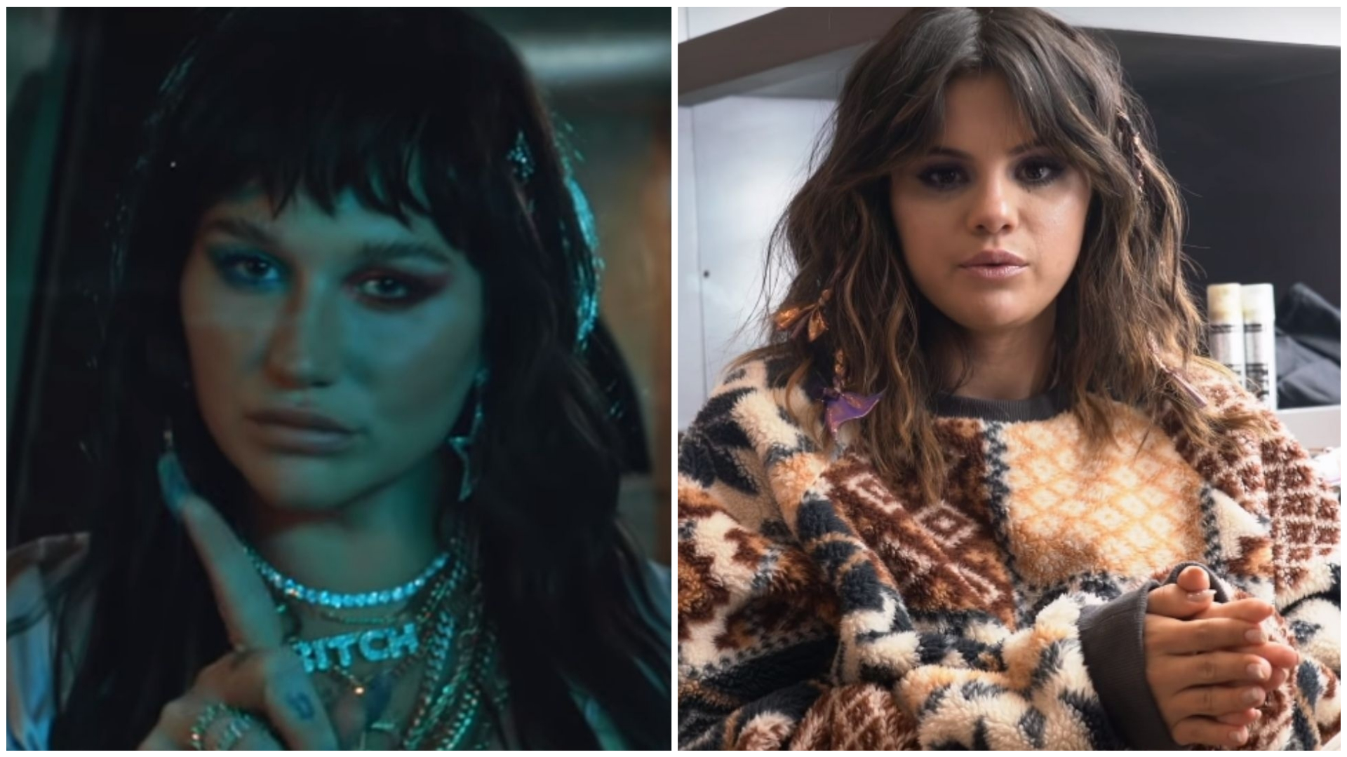 Kesha afirma se identificar com jornada de Selena Gomez
