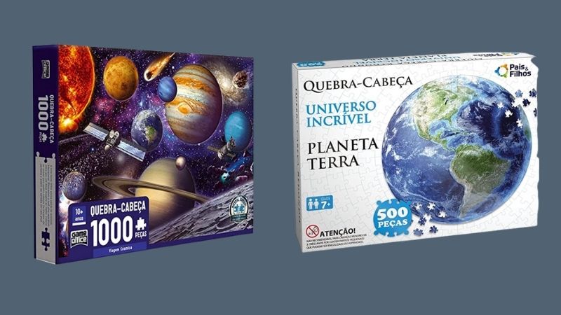 Constelações, galáxias, sistema solar e mais: 10 quebra-cabeças sobre o universo para montar e se divertir