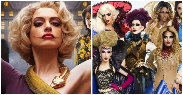 Anne Hathaway revela ter inspirado atuação de “Convenção das Bruxas” em “RuPaul’s Drag Race”