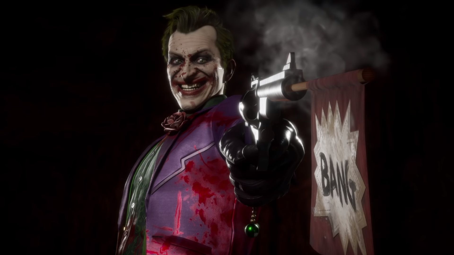 Coringa ganha vídeo de gameplay sangrento no Mortal Kombat 11 com seu Fatality e habilidades