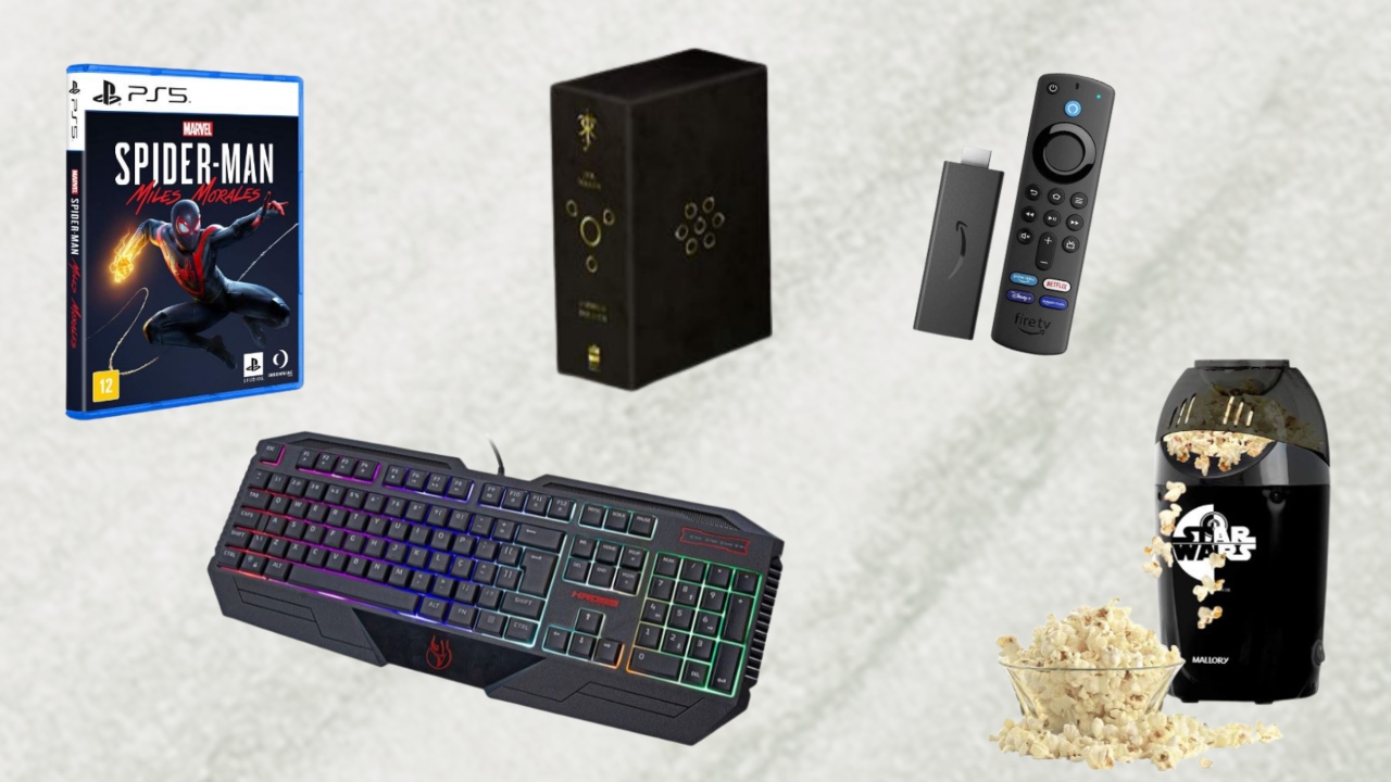 Echo Dot, box de livros, teclado gamer e mais: 12 itens para adquirir na Cyber Monday da Amazon