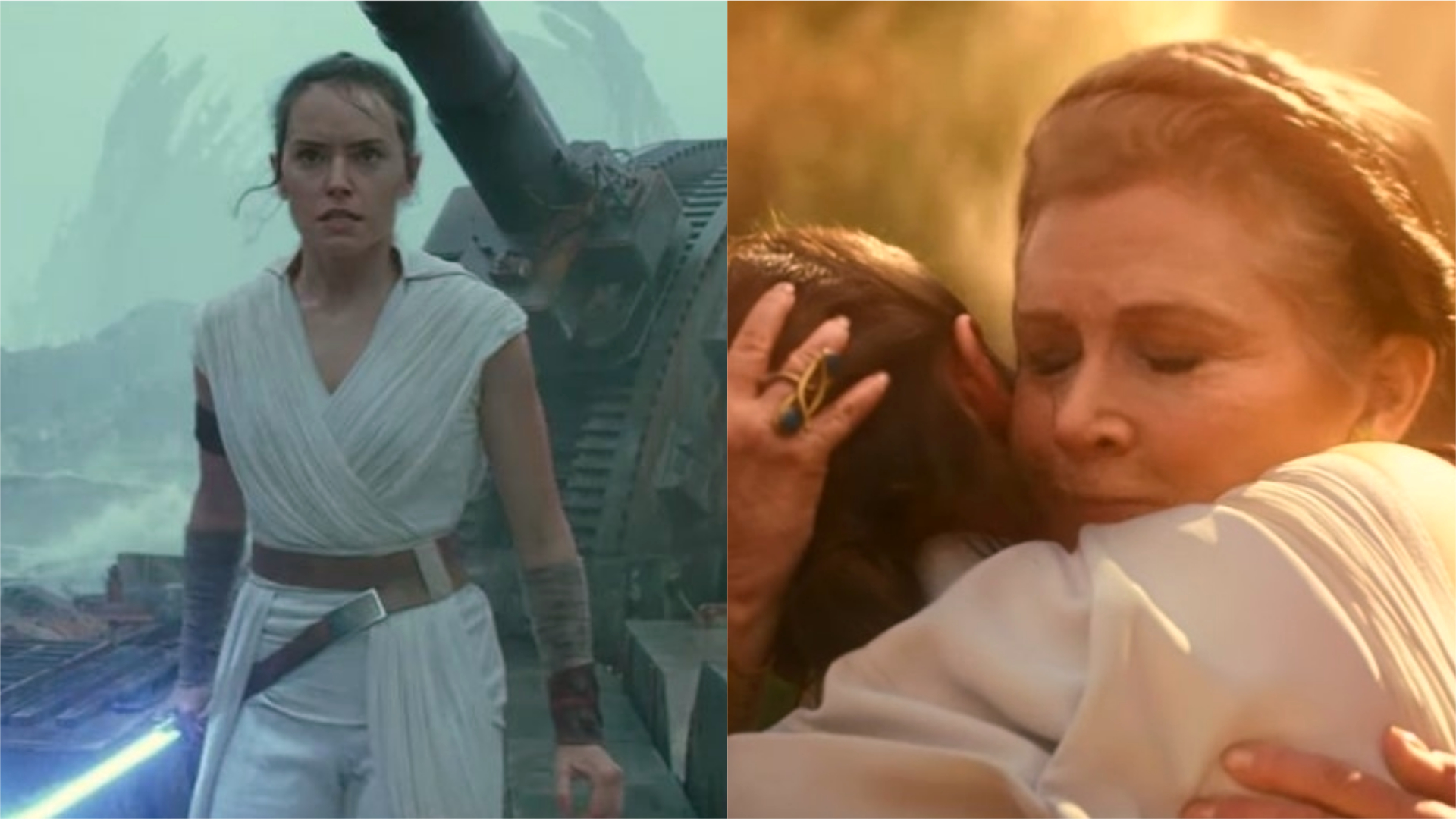 Daisy Ridley descreve como foi gravar cenas com Leia sem Carrie Fisher em Star Wars: A Ascensão Skywalker