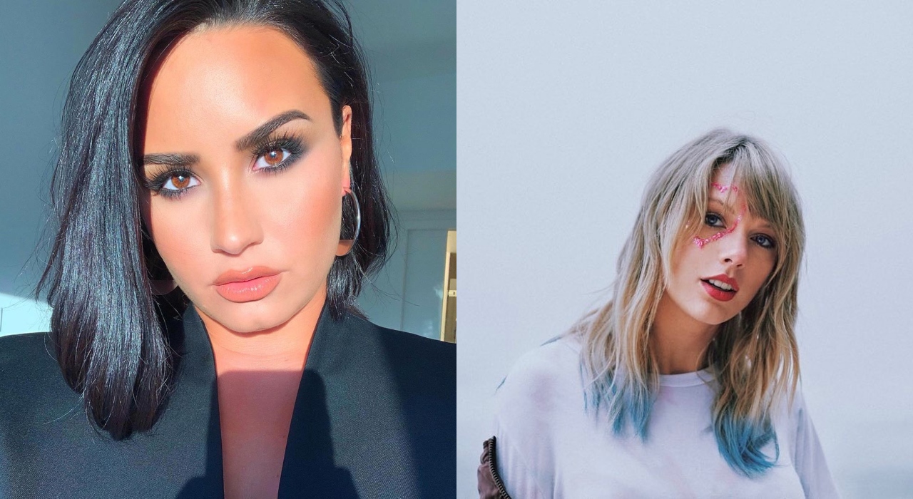 Após polêmicas com Scooter Braun, Demi Lovato elogia Taylor Swift