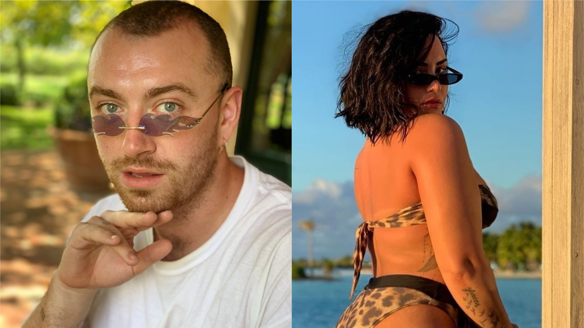 Sam Smith elege Demi Lovato como seu ícone após discurso empoderado em foto de biquíni