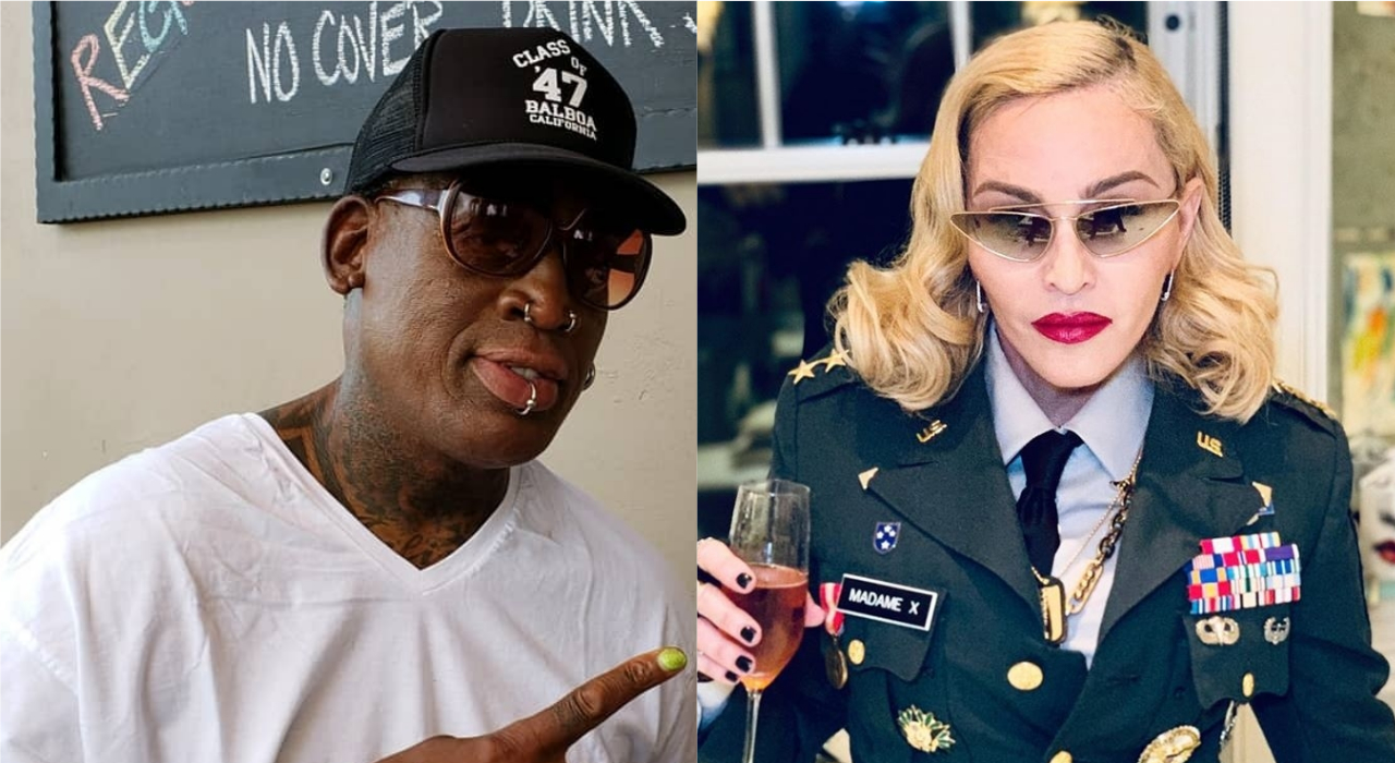 Dennis Rodman revela que Madonna lhe ofereceu US$ 20 milhões para engravidá-la quando namoraram