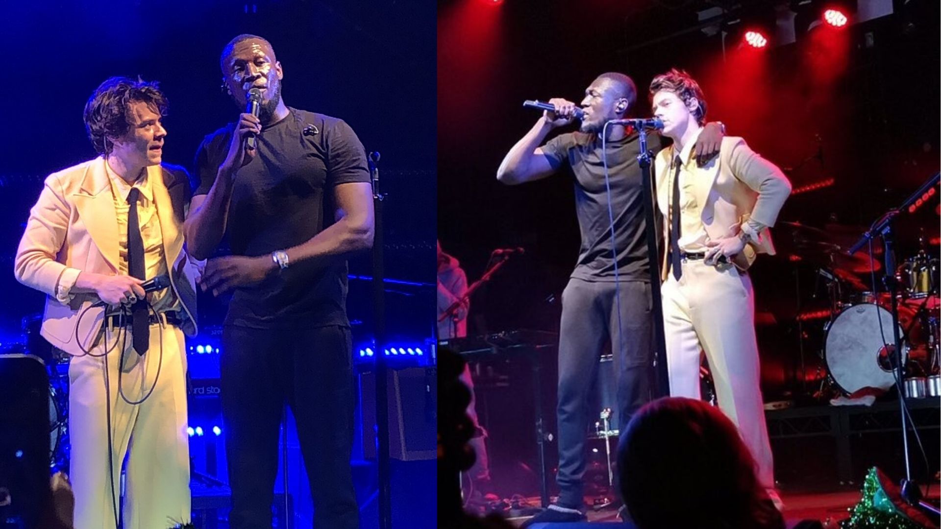 Harry Styles e Stormzy criticam Boris Johnson, primeiro-ministro no Reino Unido, durante show