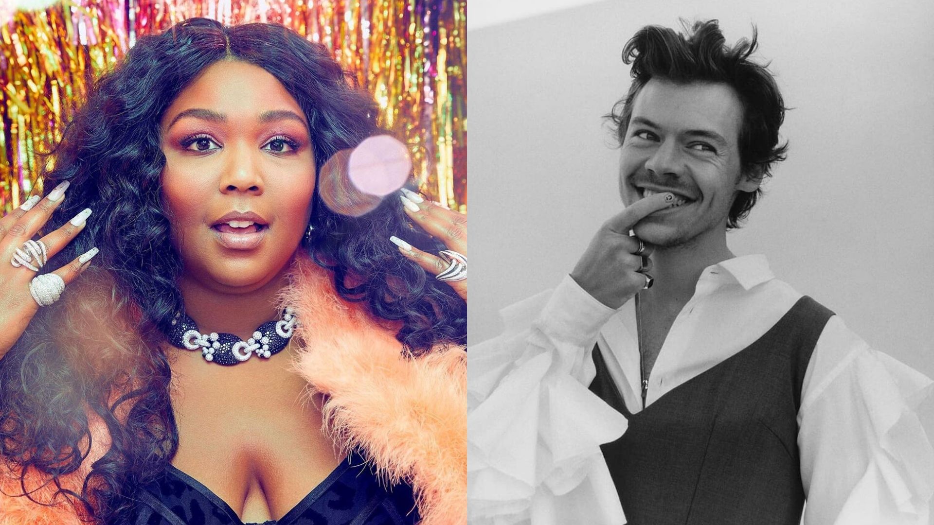 Lizzo dá indícios de futura parceria com Harry Styles