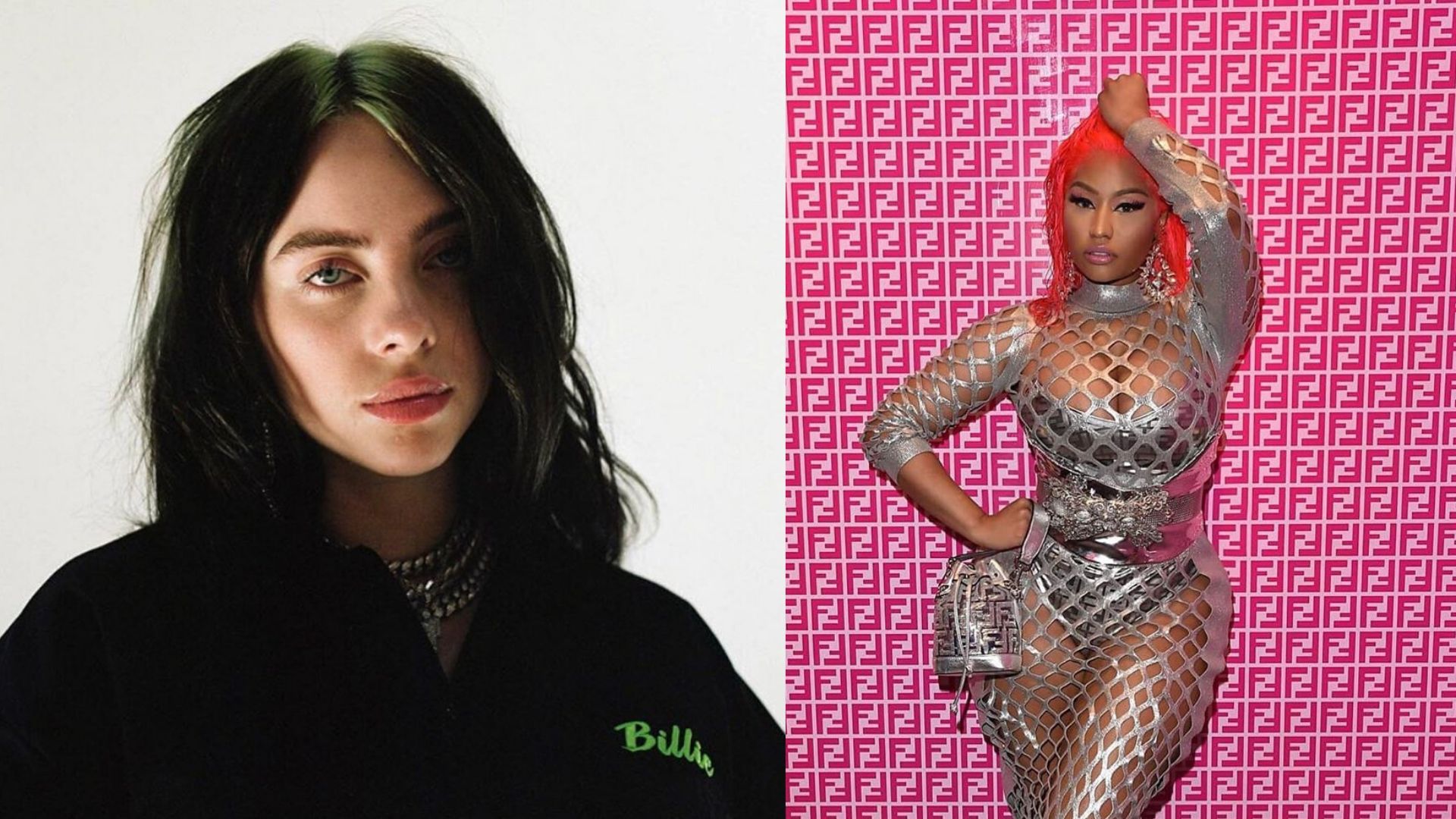 Fã mistura raps de Nick Minaj com instrumentais de Billie Eilish