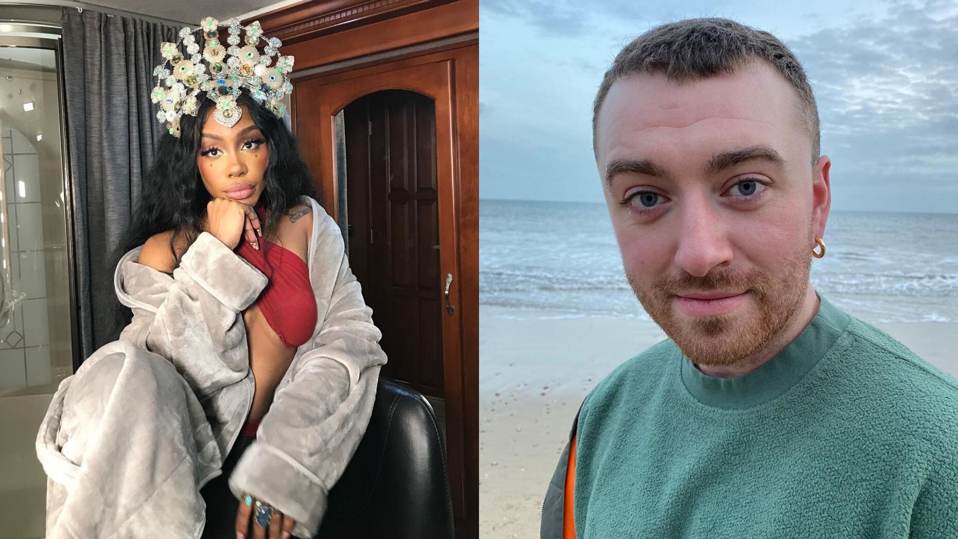 SZA afirma que possui colaboração pronta com Sam Smith