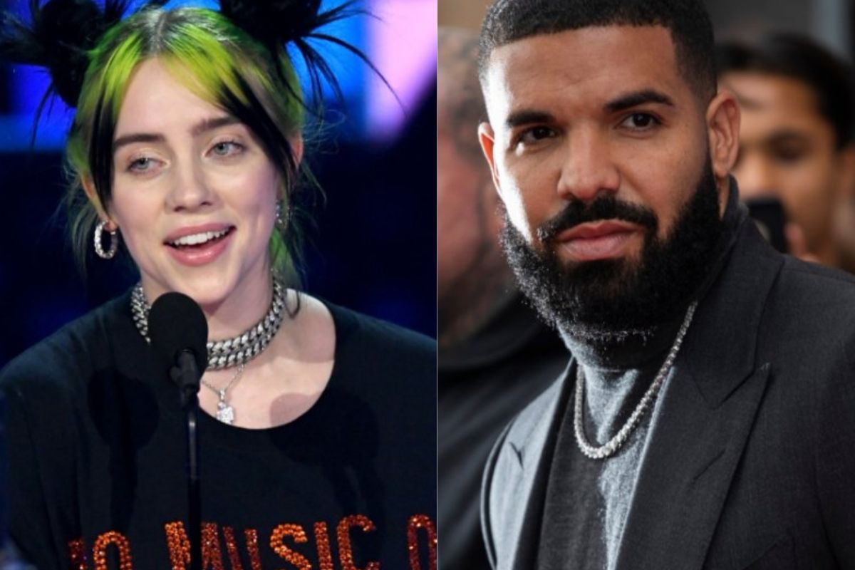 Billie Eilish defende Drake após acusações de assédio: “Um homem não pode ser fã de uma artista?”