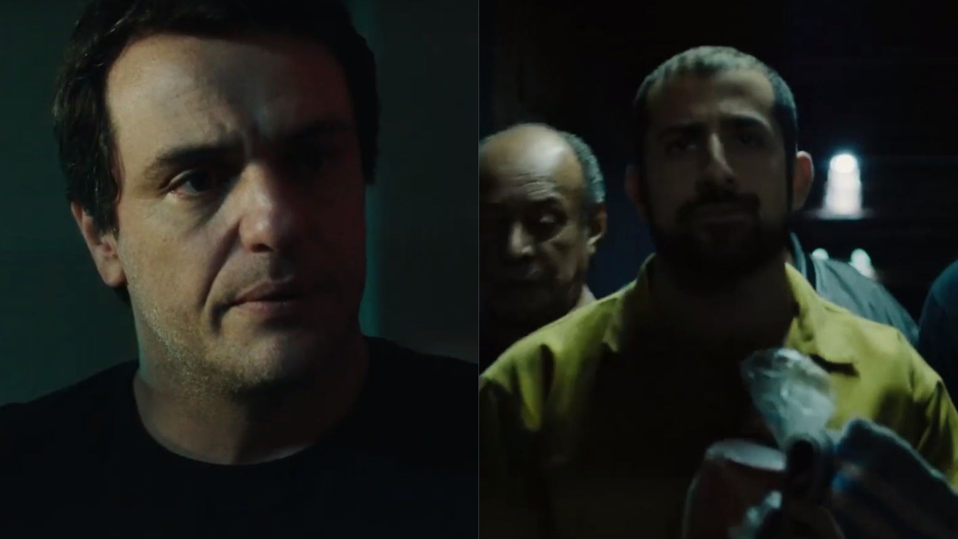 Rodrigo Lombardi protege Kaysar Dadour em novo trailer de Carcereiros: O Filme