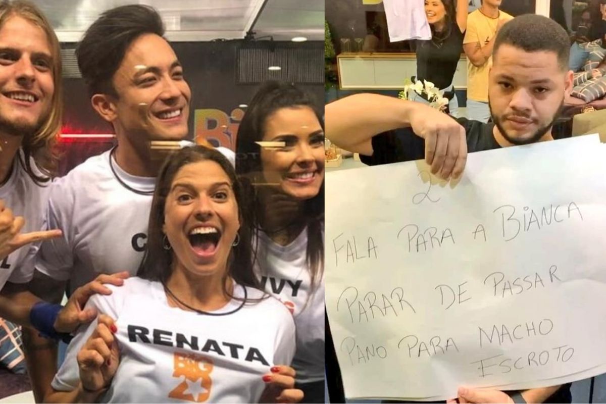 Confira os melhores cartazes que o público levou para os candidatos da Casa de Vidro