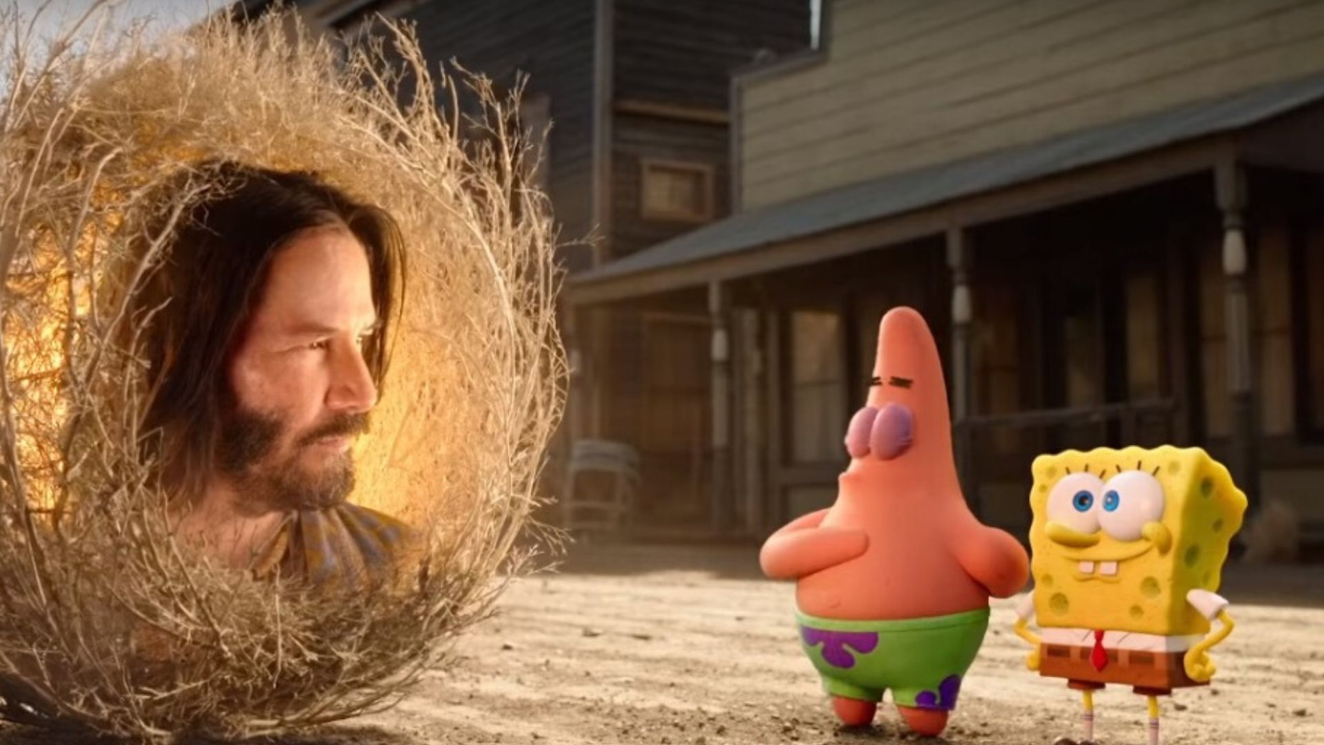 Bob Esponja e Patrick procuram por Gary e conhecem o Sábio, personagem de Keanu Reeves, no novo trailer da animação