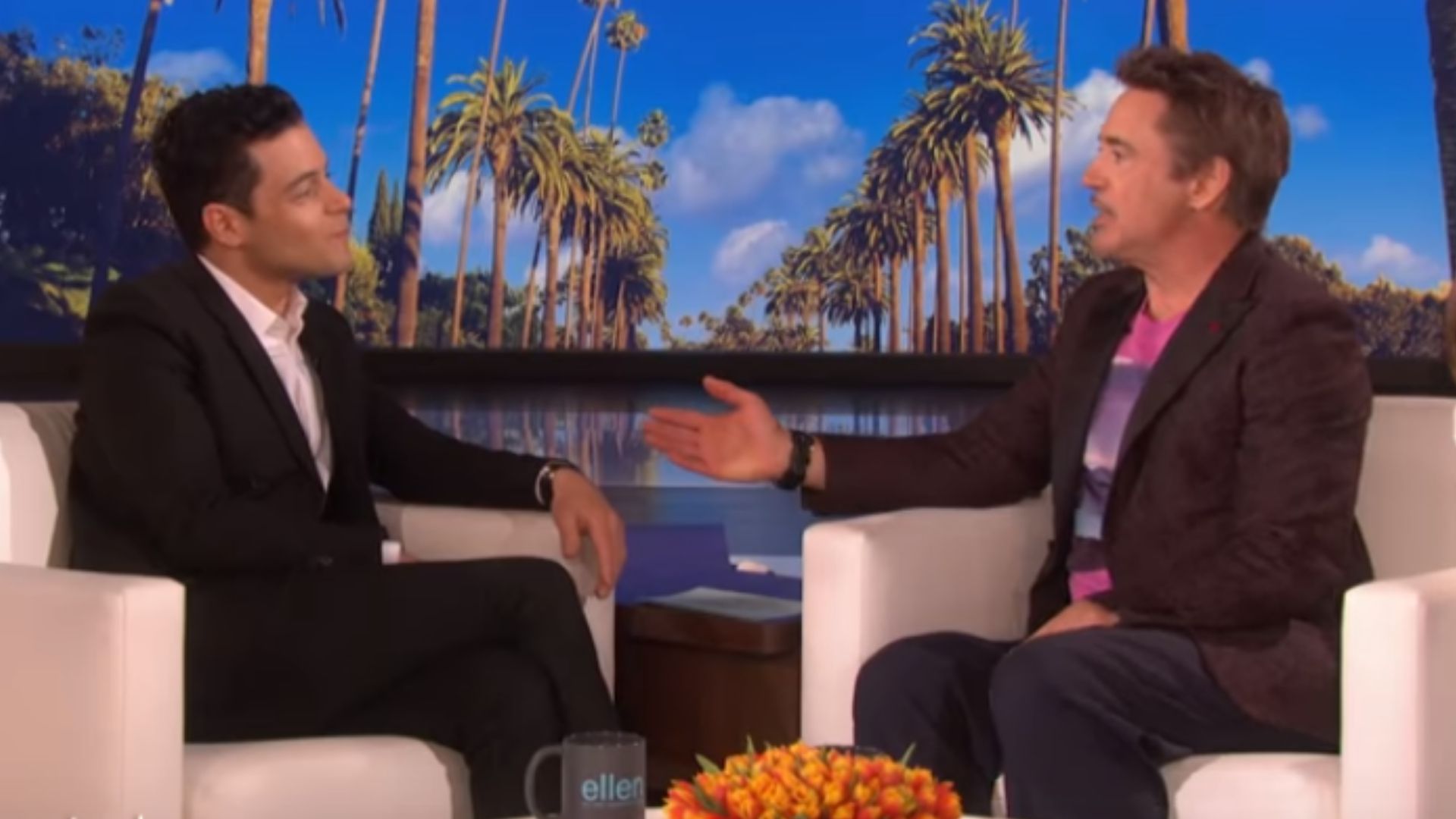 Rami Malek relembra reação ao receber email de Robert Downey Jr.