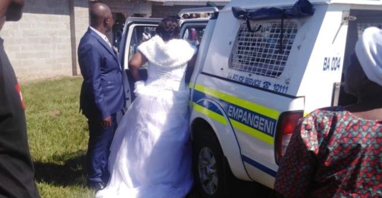 Noivos e convidados são presos em casamento durante a quarentena