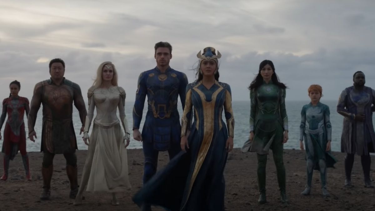 Heróis chegam à Terra no primeiro trailer de “Eternos”