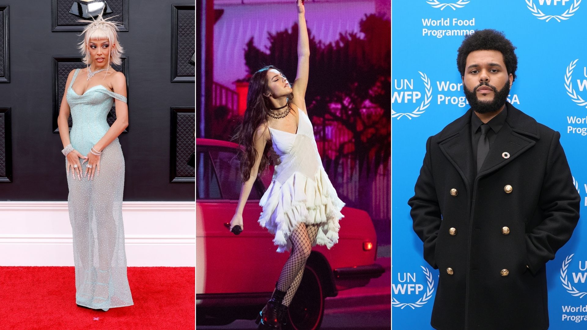 The Weeknd e Doja Cat lideram indicados ao Billboard Music Awards; confira lista