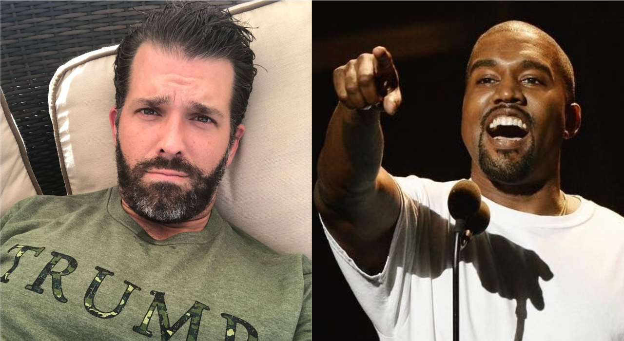 Filho de Donald Trump elogia Jesus Is King, novo álbum de Kanye West