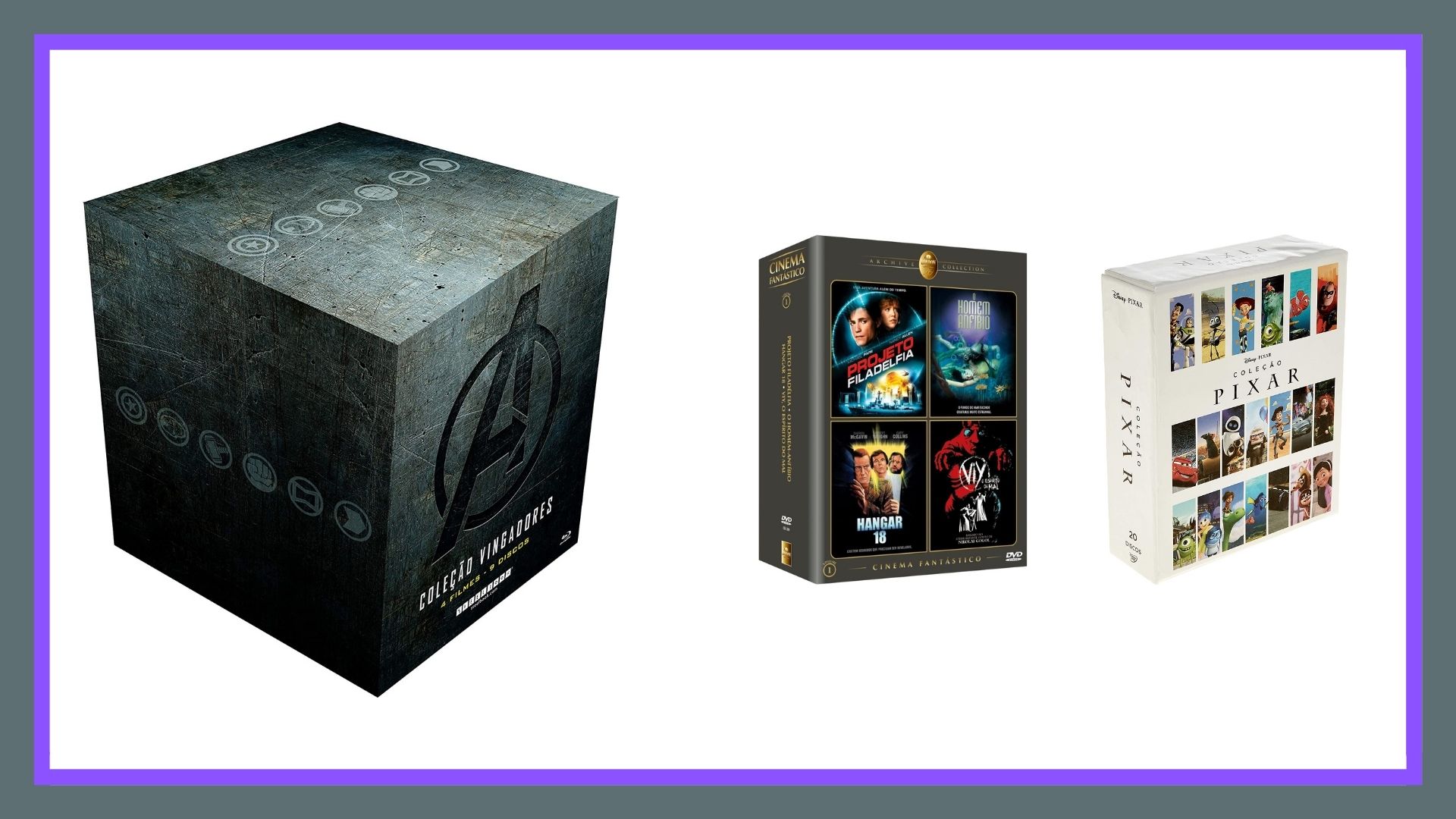 DVD: confira boxes com obras inesquecíveis do cinema