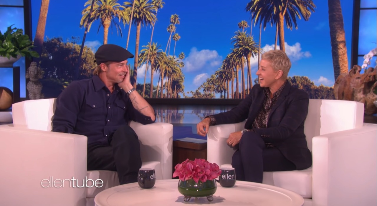 Brad Pitt e Ellen DeGeneres namoraram a mesma mulher no passado