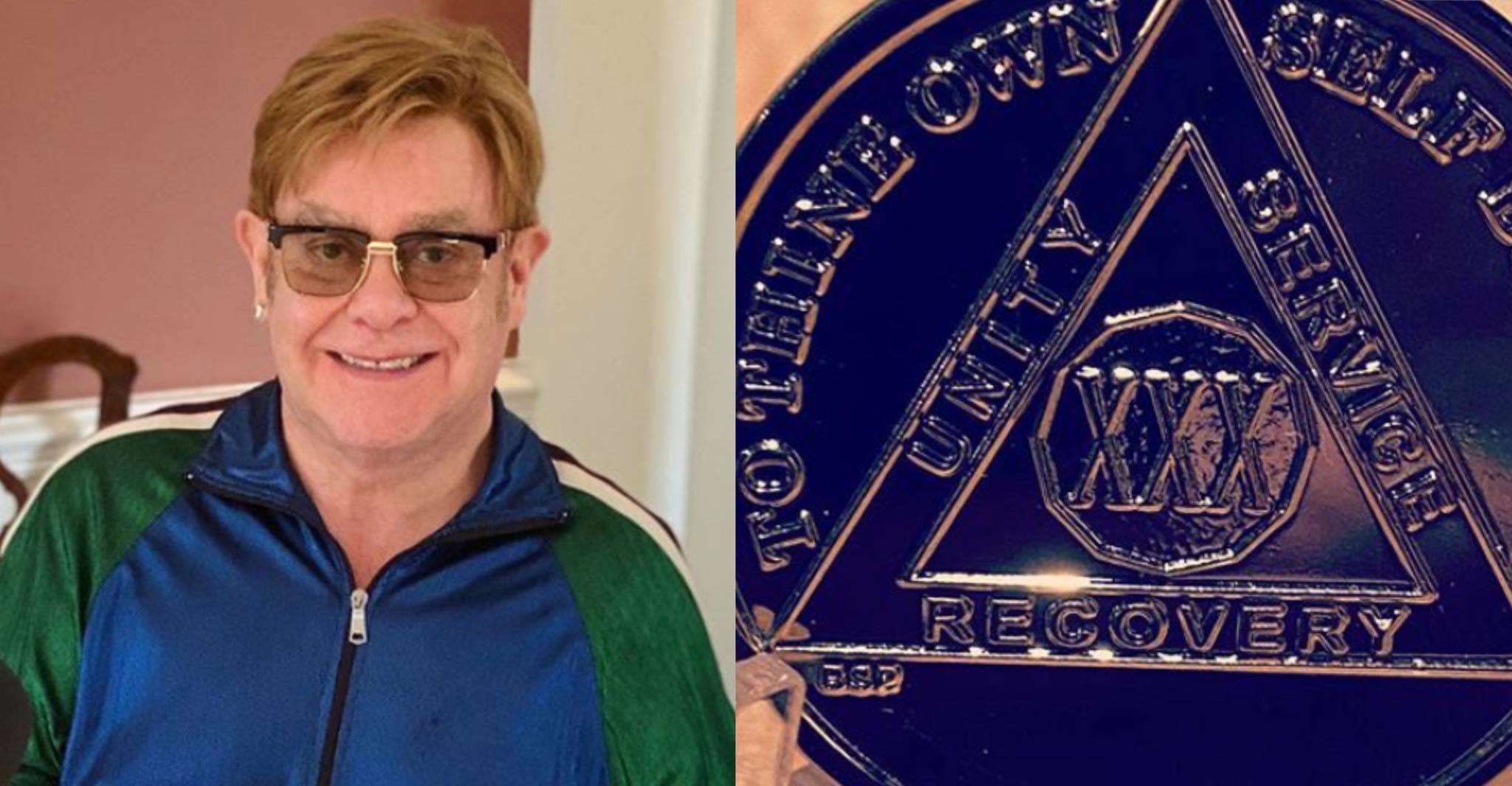 Elton John celebra aniversário de 30 anos sóbrio: “Poderia estar morto”