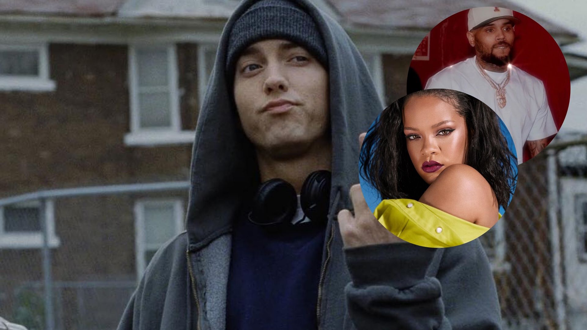 Eminem defende Chris Brown em caso de agressão contra Rihanna em suposto trecho de música vazado