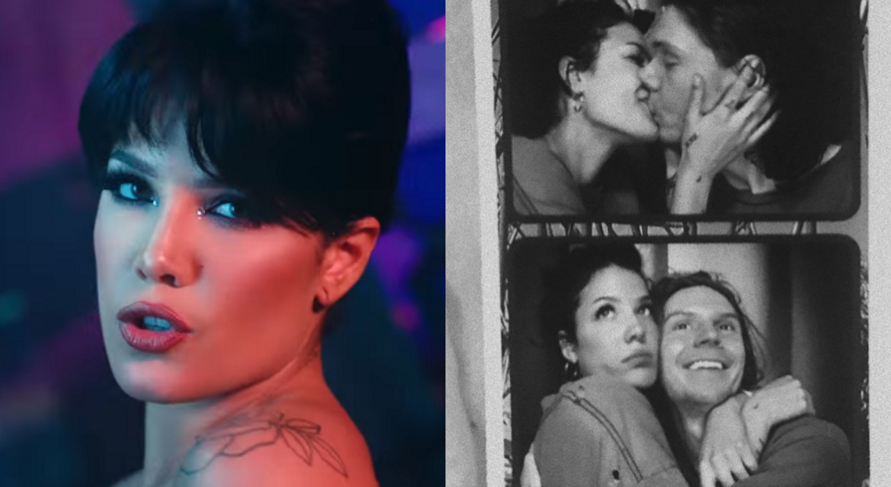 Halsey parabeniza namorado Evan Peters com beijão e fãs reagem ao casal nas redes sociais