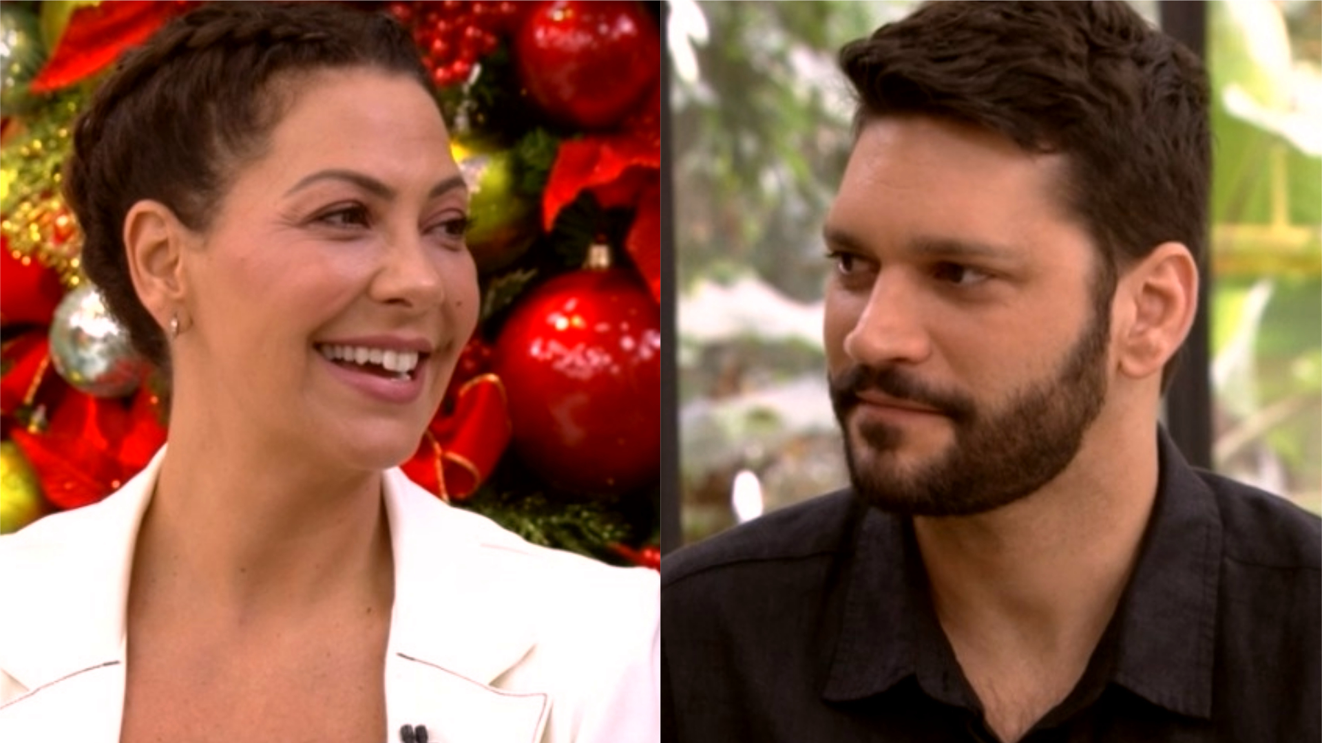Fabiula Nascimento e Armando Babaioff participam do Mais Você e falam sobre traição