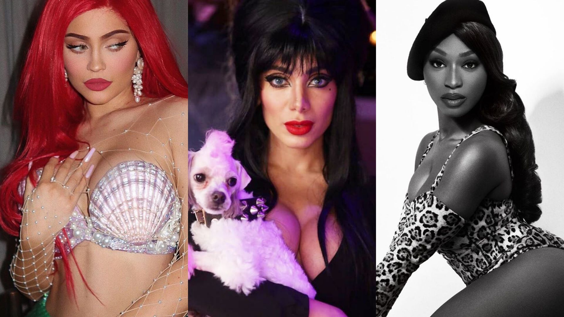 Kylie Jenner de Ariel, Anitta como Elvira e Normani em homenagem a Naomi Campbell: confira as fantasias de Halloween dos famosos