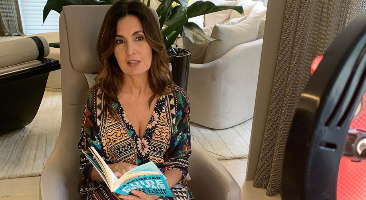 Fátima Bernardes se confunde e troca nome do namorado por William Bonner