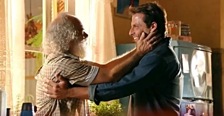 “Flor do Caribe”: Depois de sete anos, Cassiano tem reencontro emocionante com o pai