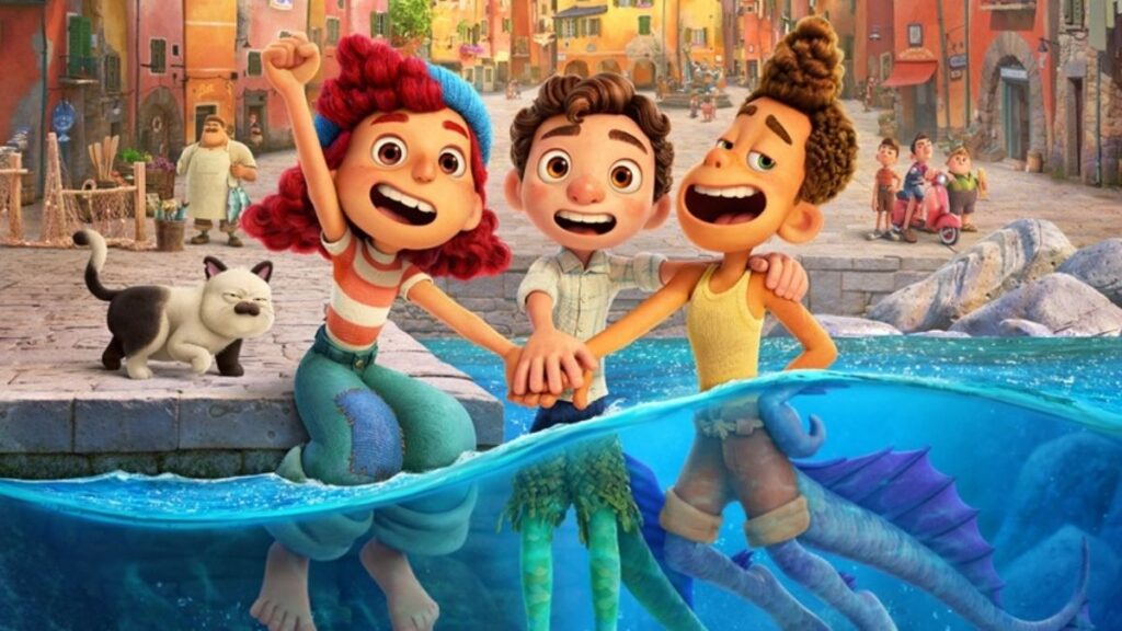 Claudia Raia e filha dublam vozes em “Luca”, novo filme da Pixar
