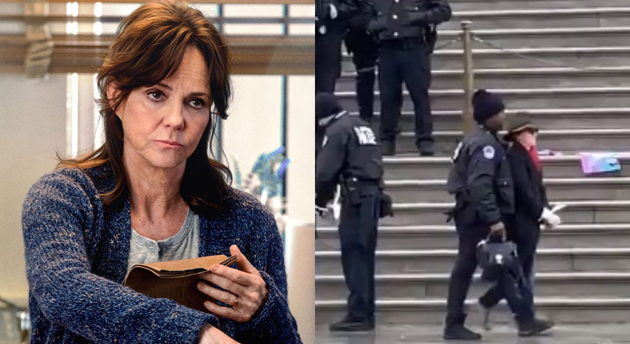 Sally Field é presa em protesto contra mudanças climáticas liderado por Jane Fonda