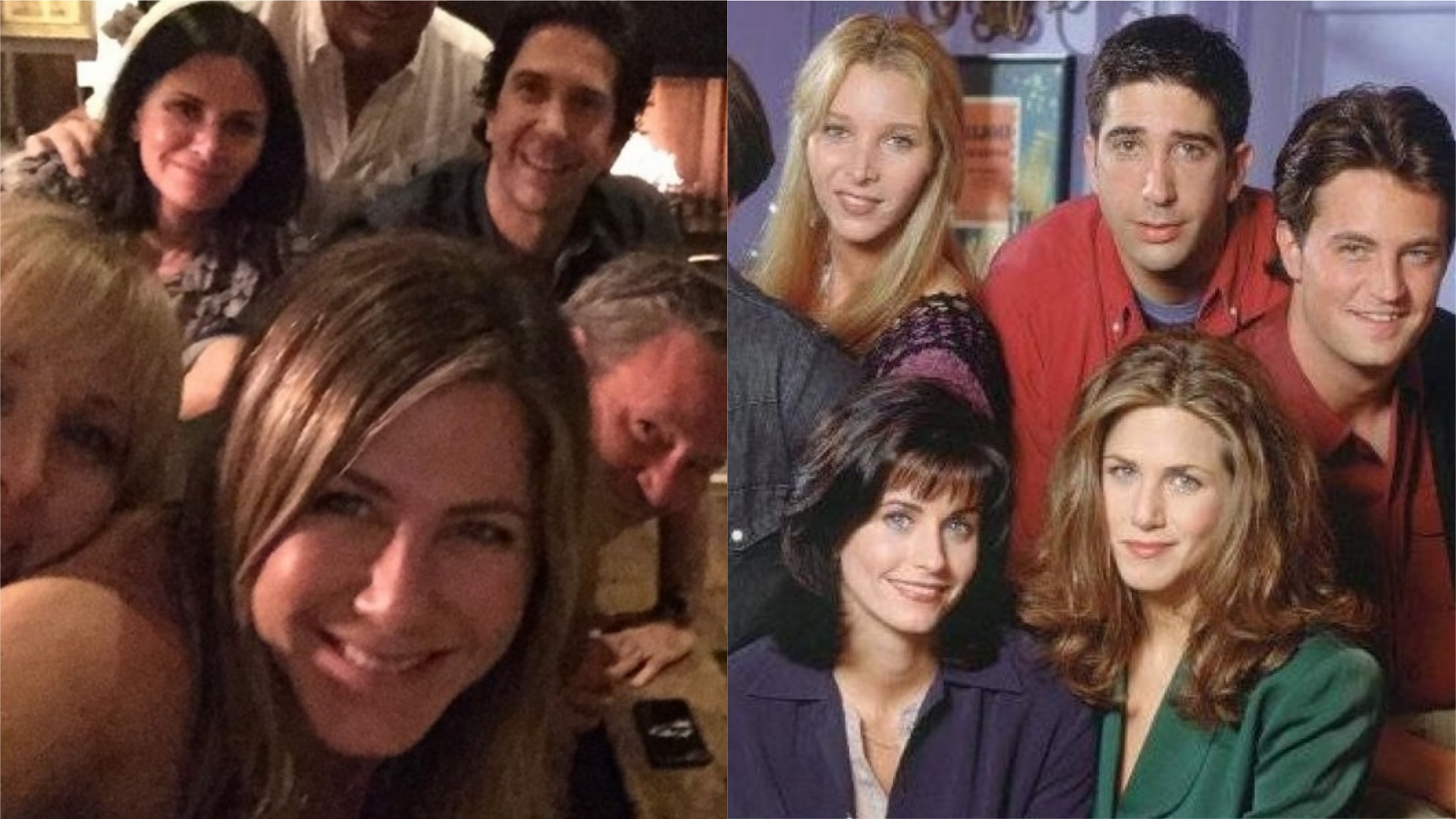 Jennifer Aniston cria conta no Instagram e divulga foto com elenco de Friends