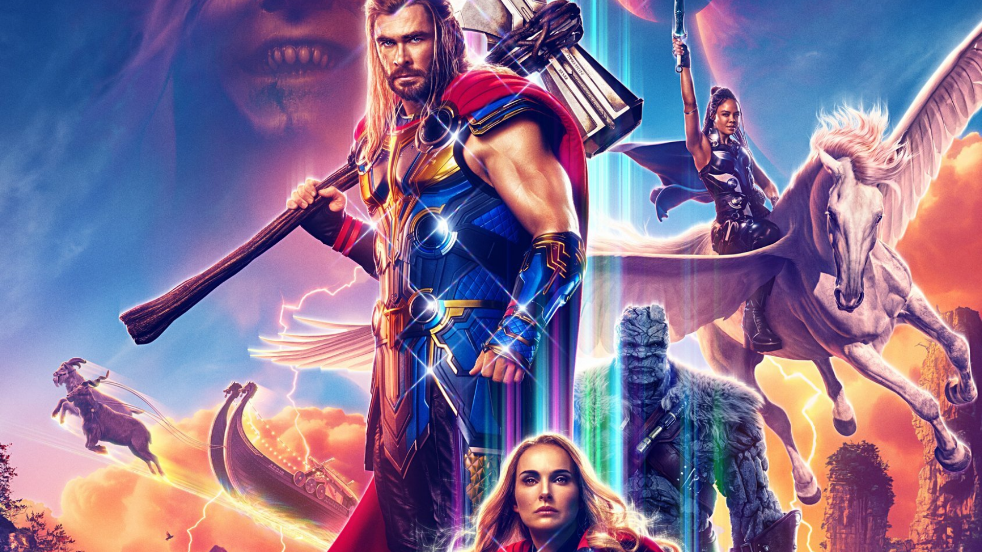 Herói precisa evitar extinção dos deuses no trailer de “Thor: Amor e Trovão”