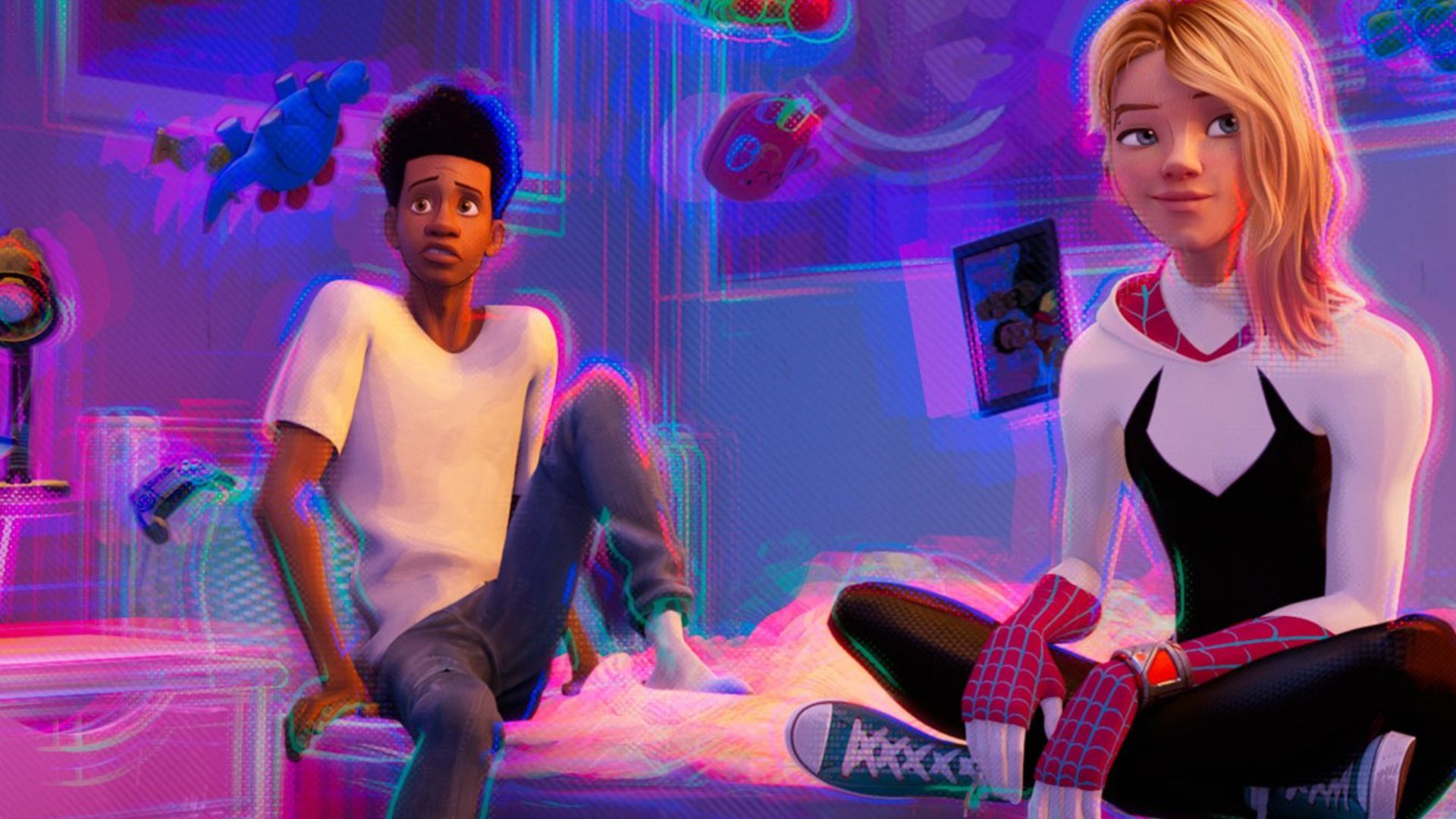 “Homem-Aranha: Através do Aranhaverso” será uma história de amor entre Miles e Gwen, revela produtora